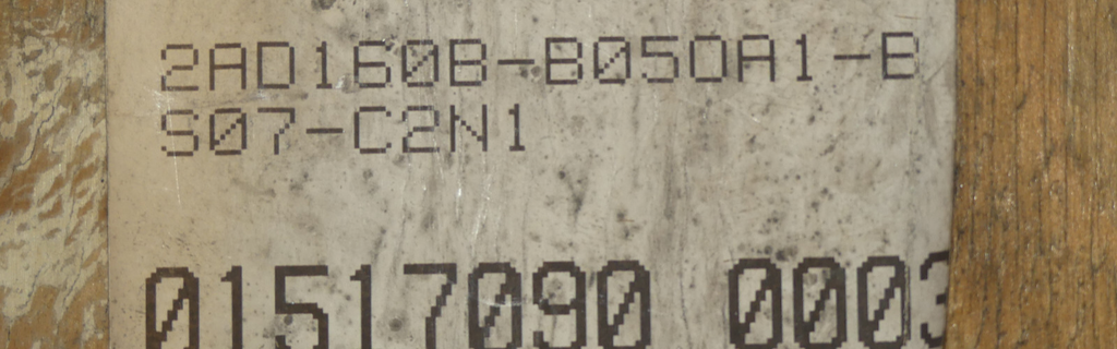 REXROTH Indramat  2AD160B-B050A1-BS07-C2N1   2AD160B-B05OA1-BS07-C2N1
