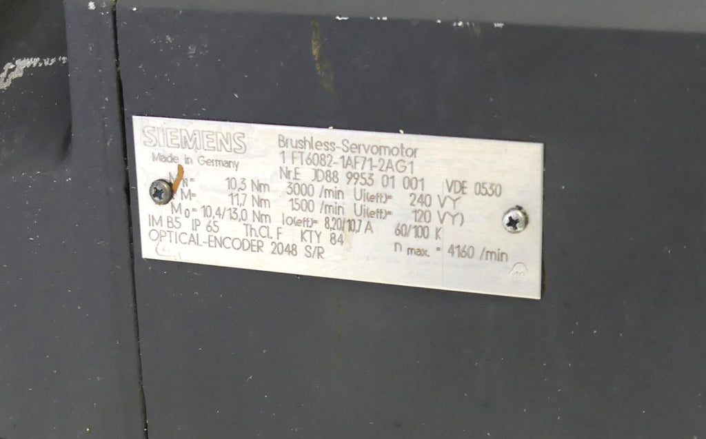 SIEMENS 1FT6082-1AF71-2AG1 (leicht beschädigt)