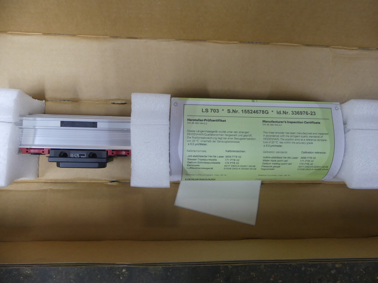 Heidenhain Maßstab LS 703, 2040 mm  5,0 1020 s.Bilder