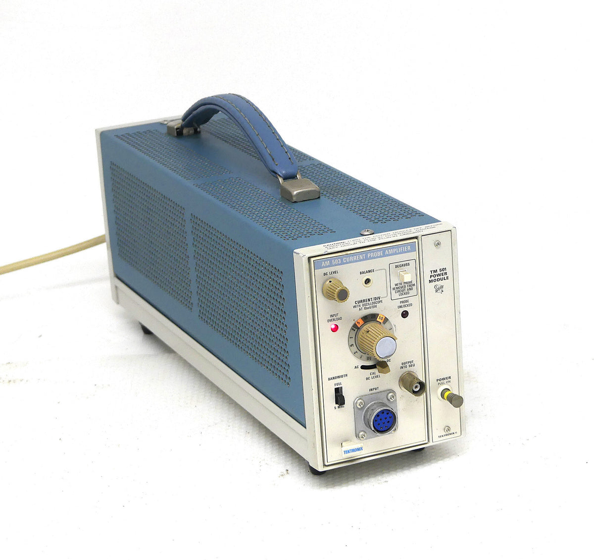 Tektronix PS 503 Triple Netzteil im TM 501 Leistungsmodul