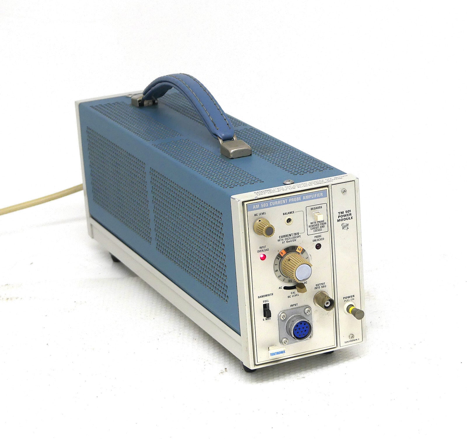 Tektronix PS 503 Triple Netzteil im TM 501 Leistungsmodul