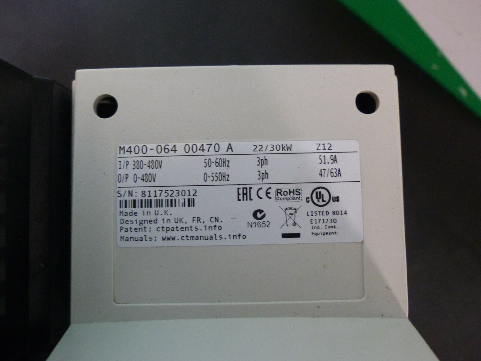 Emerson M400-064 00470 A