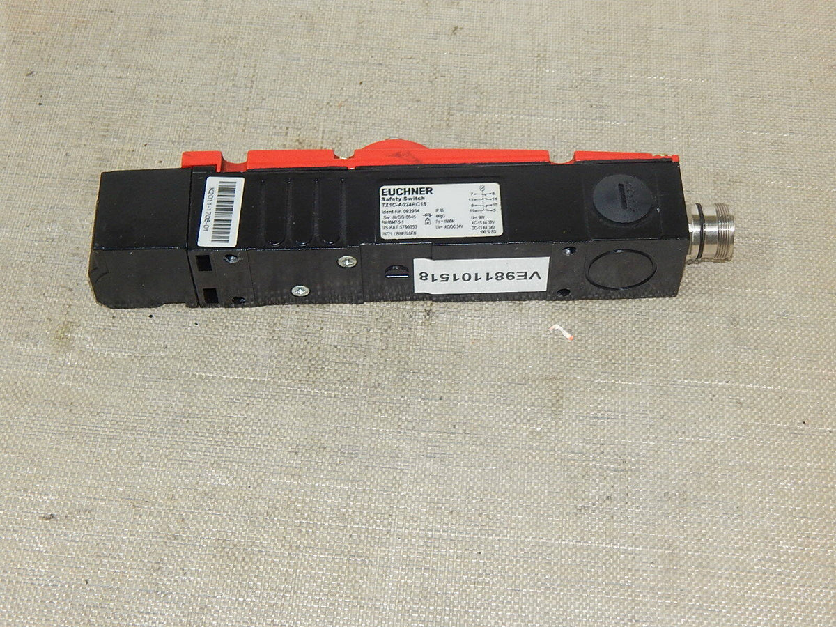 EUCHNER TX1C-A024RC18  Sicherheitsschalter / safety switch  Used