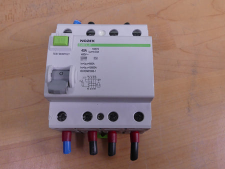 Fehlerstrom-Schutzschalter Ex9CL-100 4P 100A A 300mA S Noark schalter