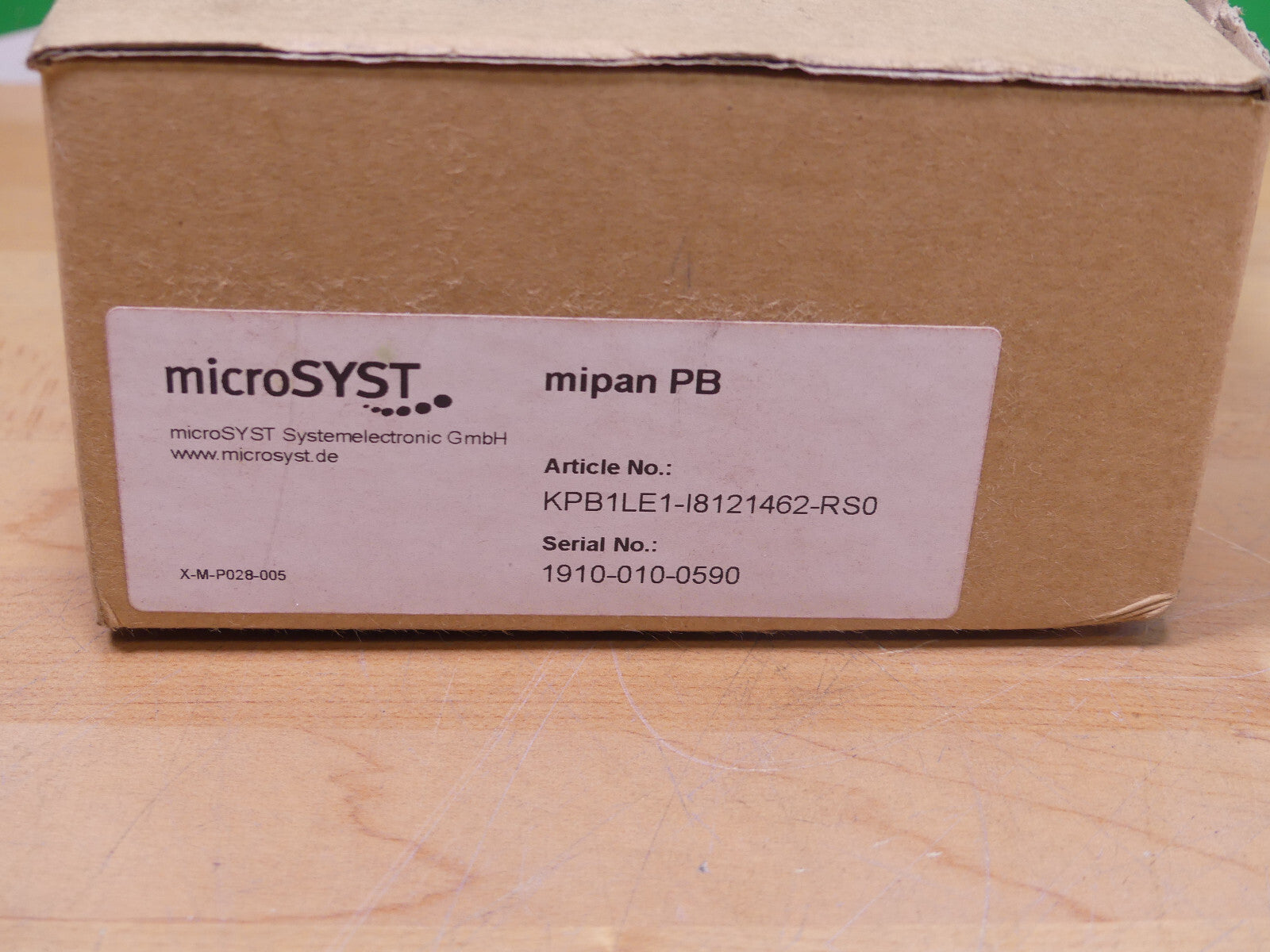 microSYST mipan PM KPBILE1-I8121462-RS0