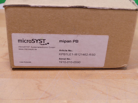 microSYST mipan PM KPBILE1-I8121462-RS0