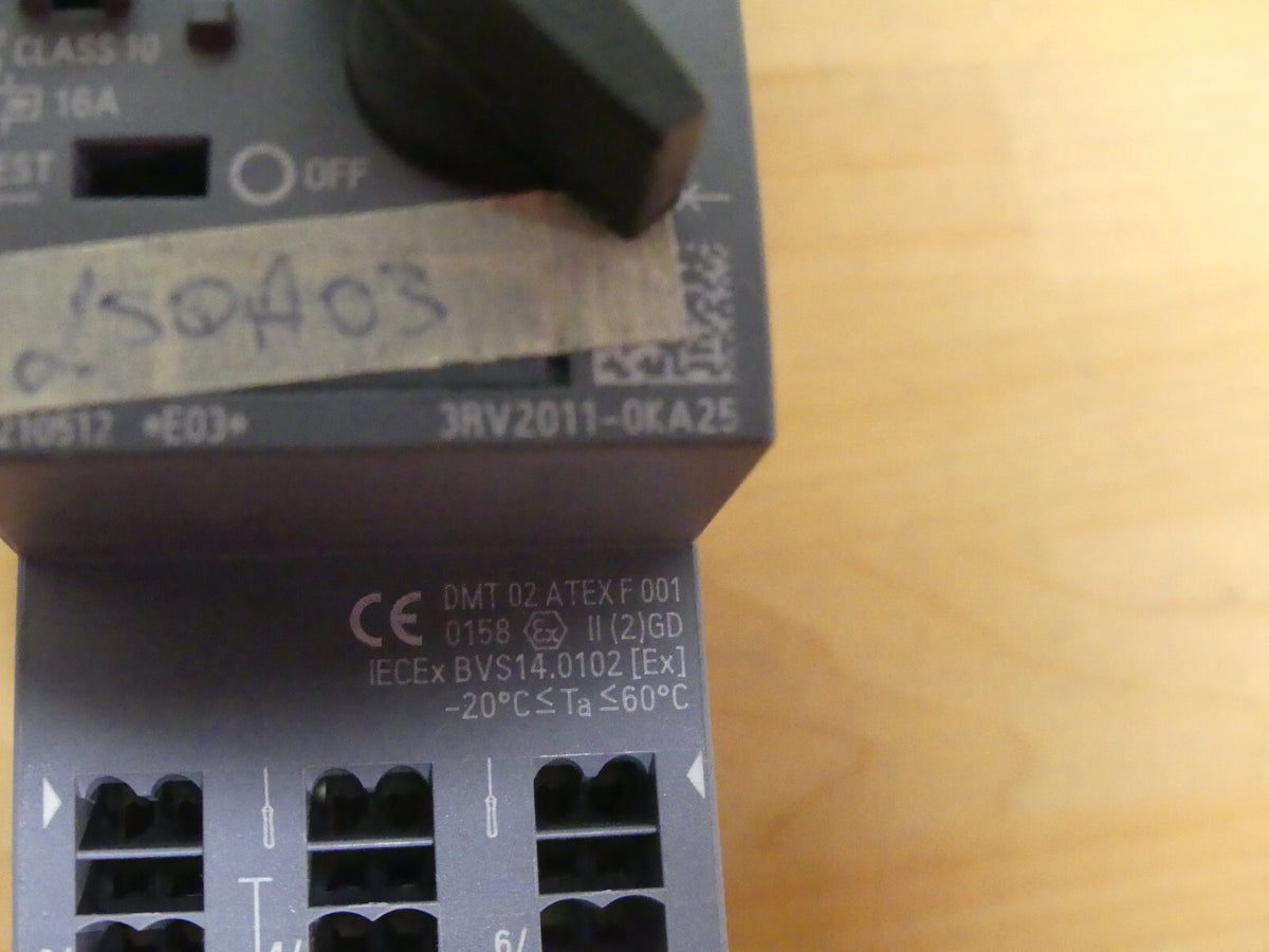 Siemens 3RV2011-0KA25