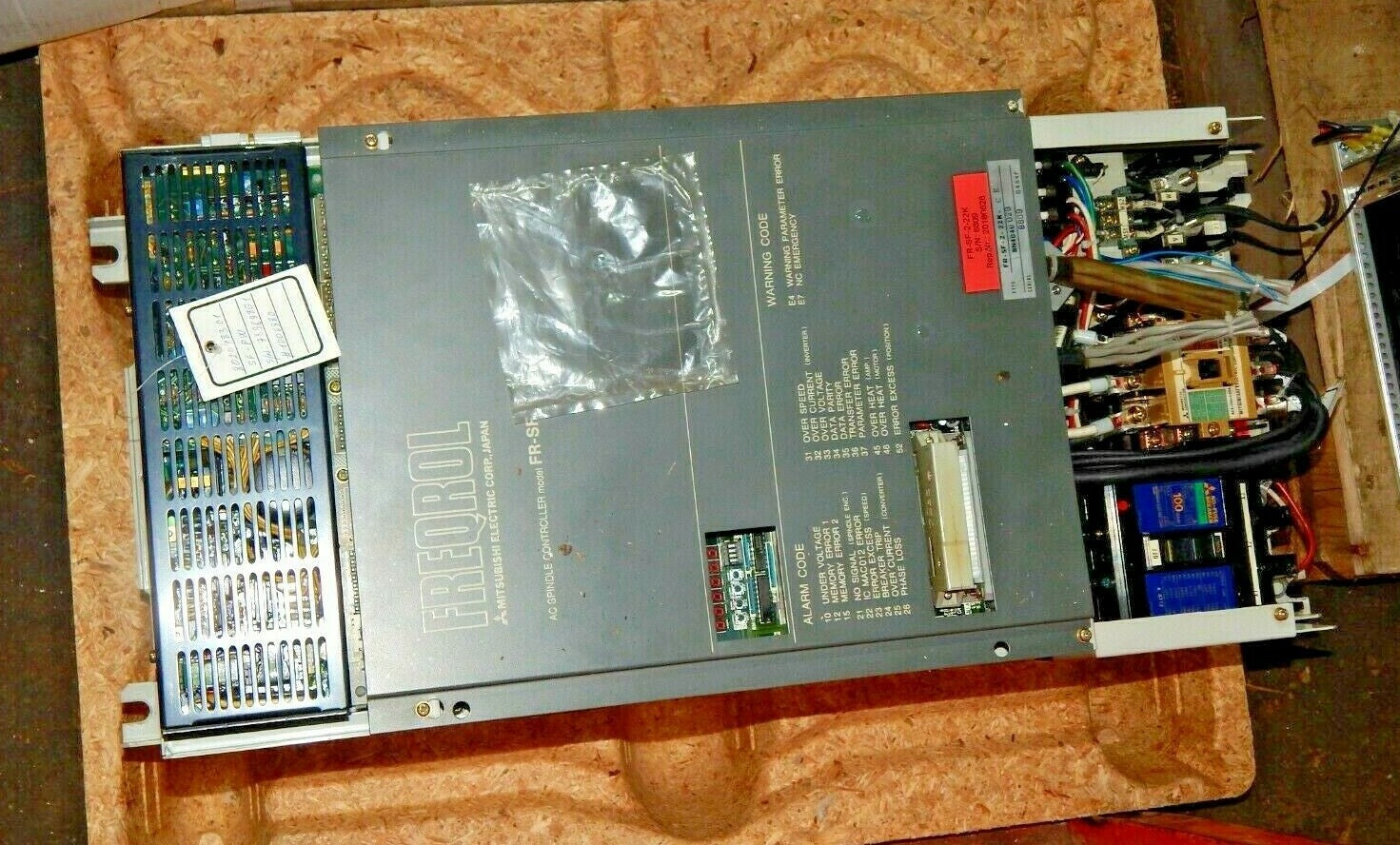  Mitsubishi Mazak FR-SF-2-22K - C E / BN404U 029  Freqrol Spindel Controller 