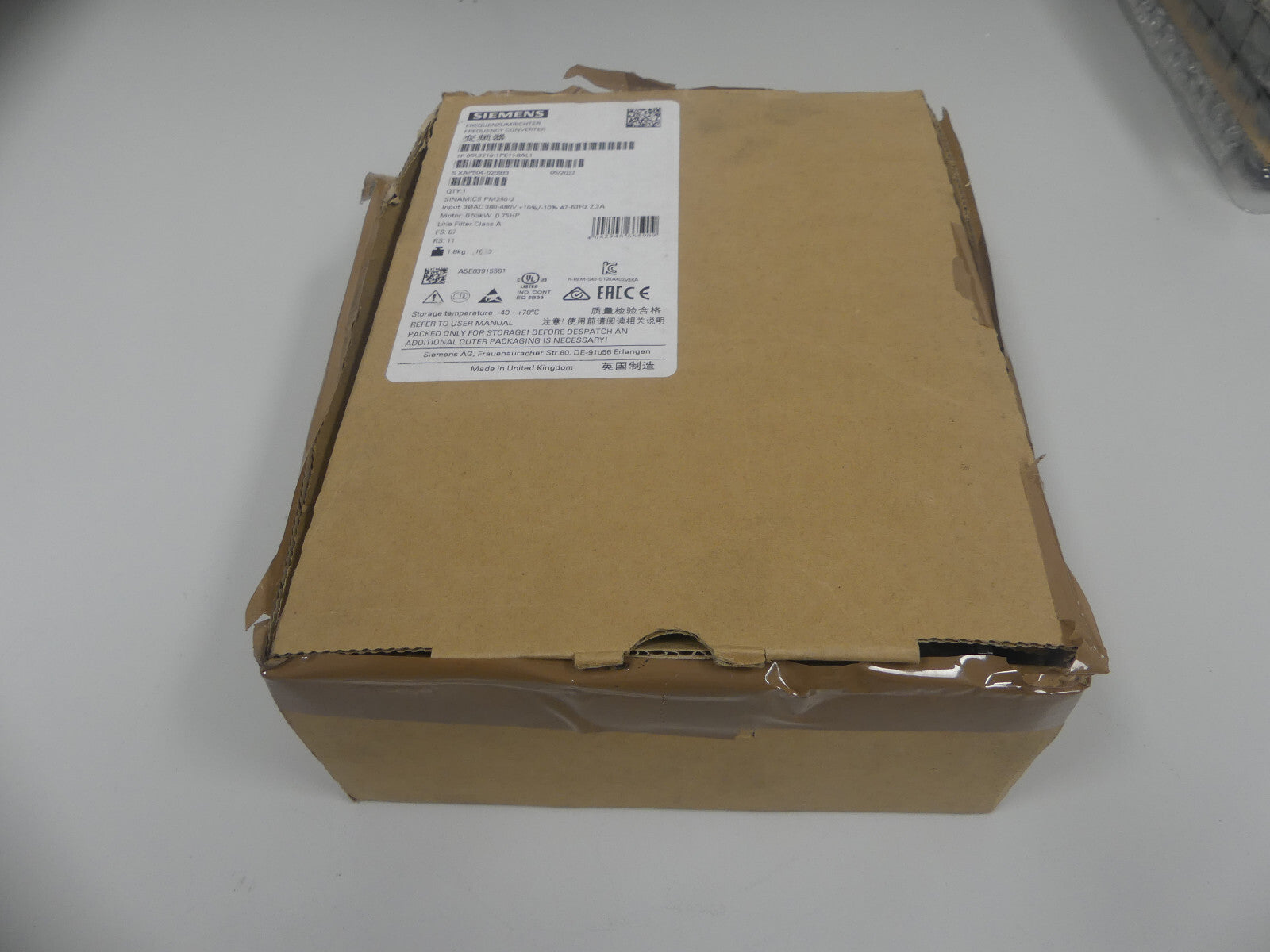 Siemens 6SL3210-1PE11-8AL1