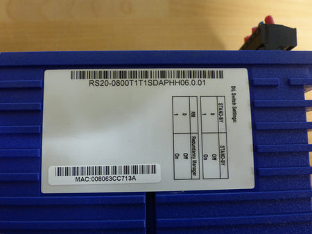 hirschmann rs20-0800t1t1sdaphh06.0.01 used