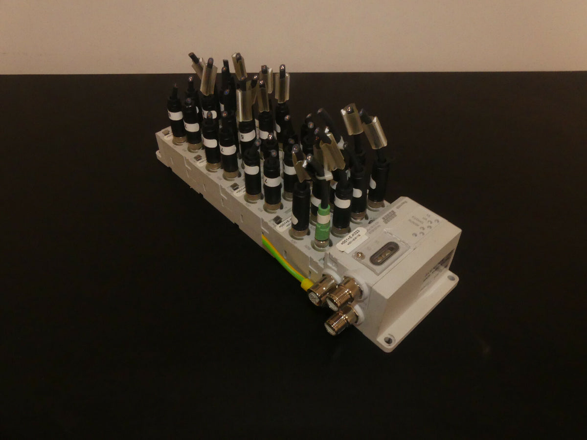 Rexroth AES-D-BC-PDP + 4x AES-D-IO-8DI8M8