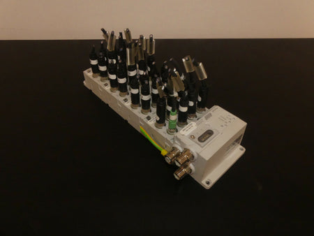 Rexroth AES-D-BC-PDP + 4x AES-D-IO-8DI8M8