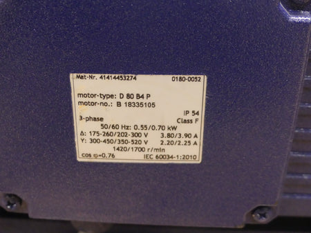 Becker VX 4.16 Vakuumpumpe