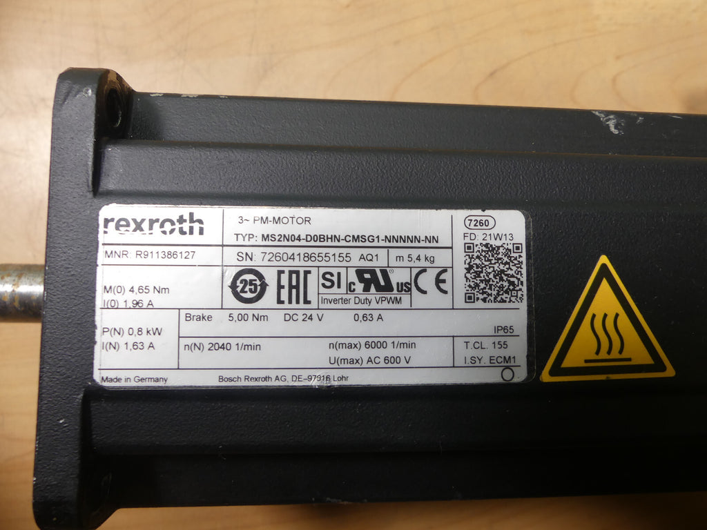 rexroth ms2n04-d0bhn-cmsg1-nnnnn-nn
