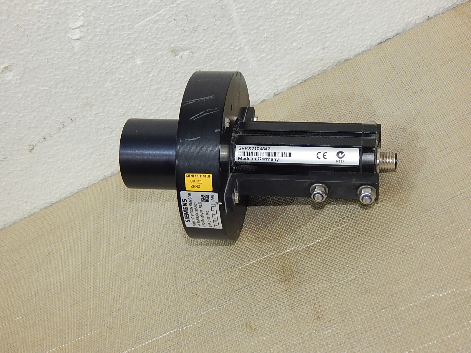  Siemens 6GF2 002-8CB + 6GF9004-8BA01 Simatic Vision Sensor used