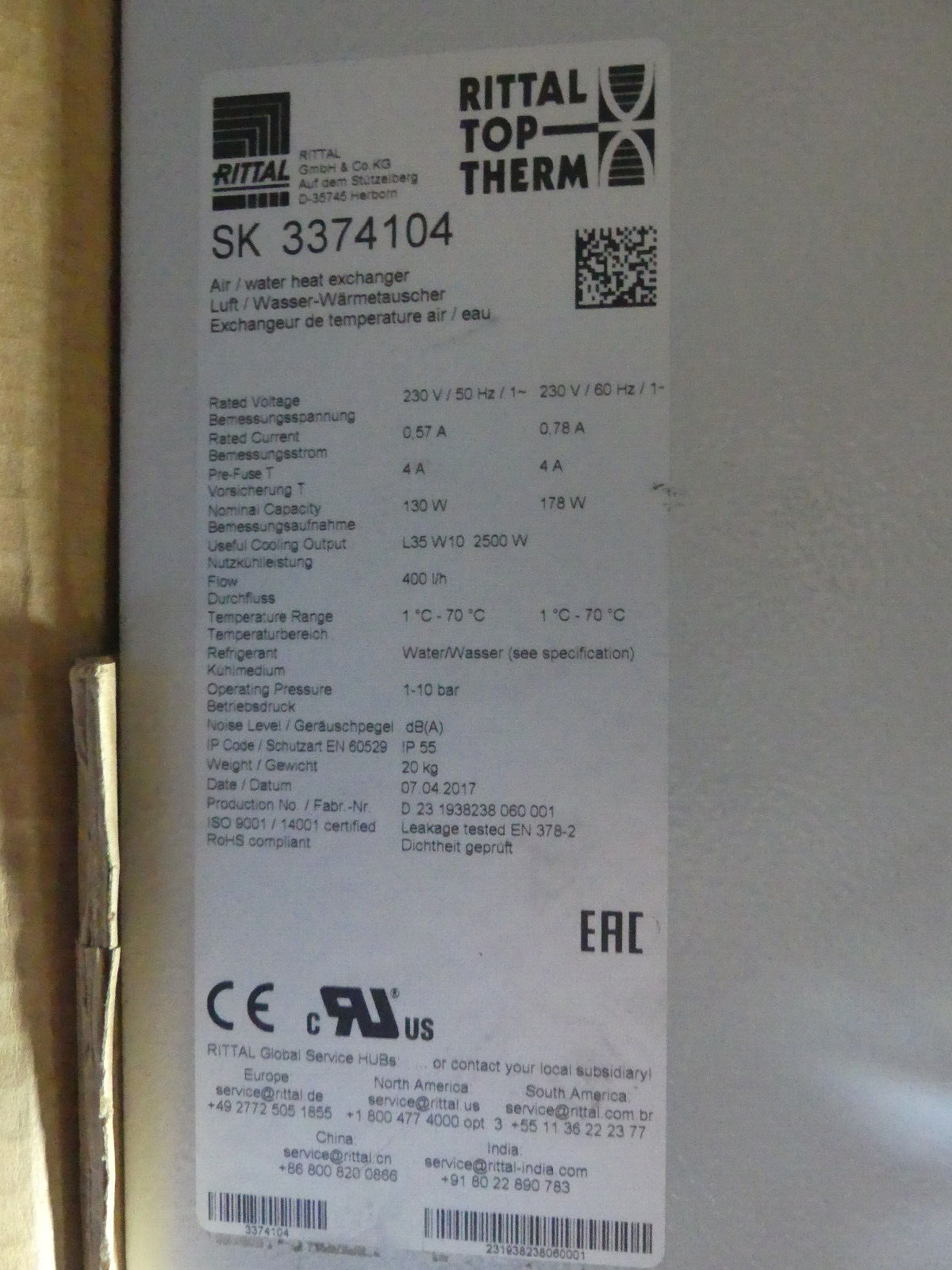 Rittal SK 3374.104
