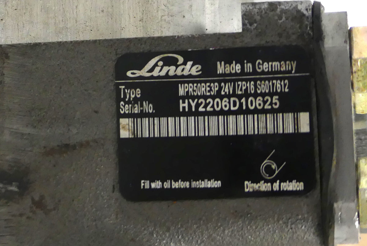 Linde Hydraulikpumpe MPR50RE3P