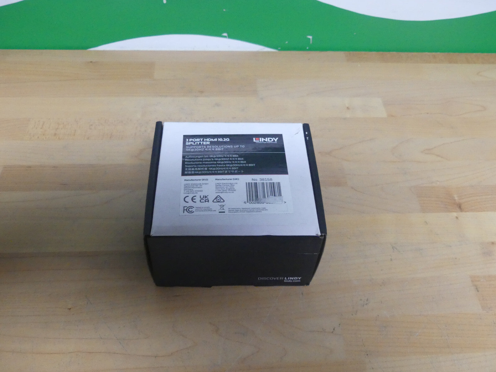 LINDY  2PORT HDMI 10.2G  SPLITTER