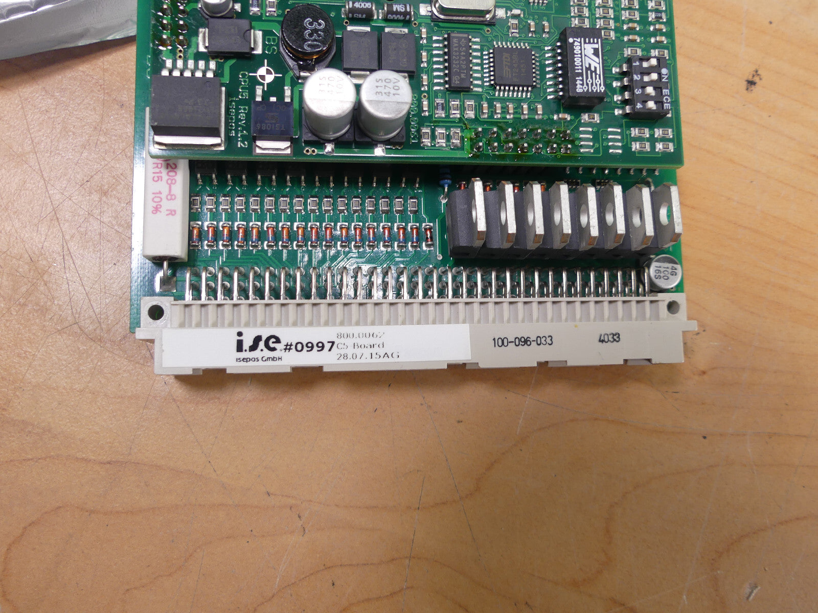 Isepos ICS_CPU5 4.3 24MHZ/R232/R232/USB  Board  s.Bilder