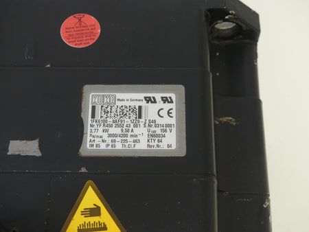 Kuka 1FK6100-8AF91-1ZZ9-Z S49 Servomotor