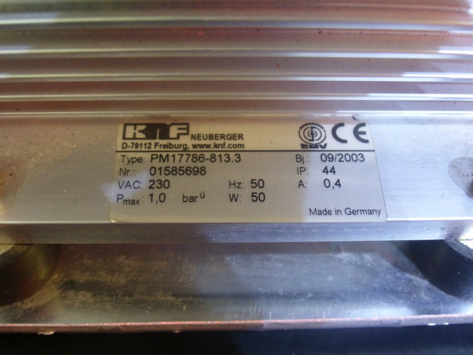 KNF PM17786-813.3