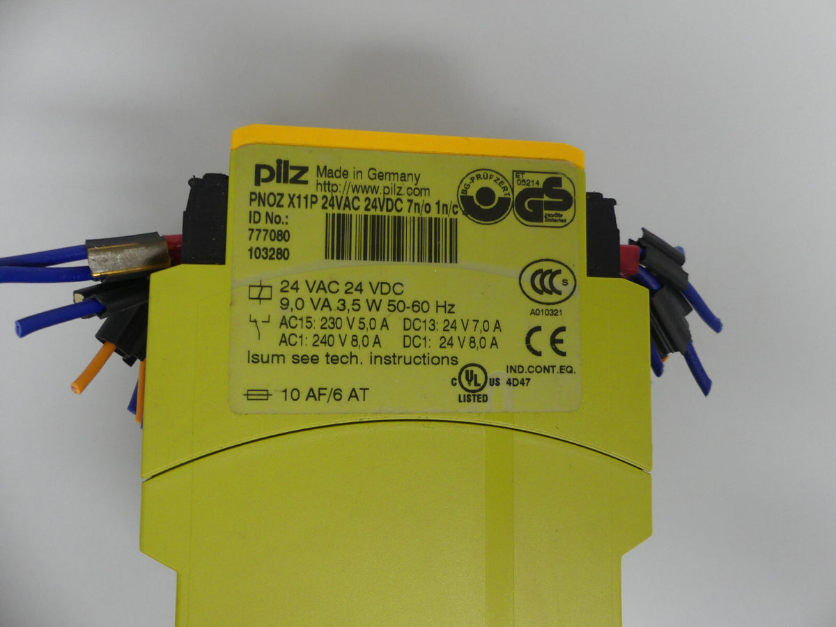 Pilz 777080 PNOZ X11P Sicherheitsschaltgerät