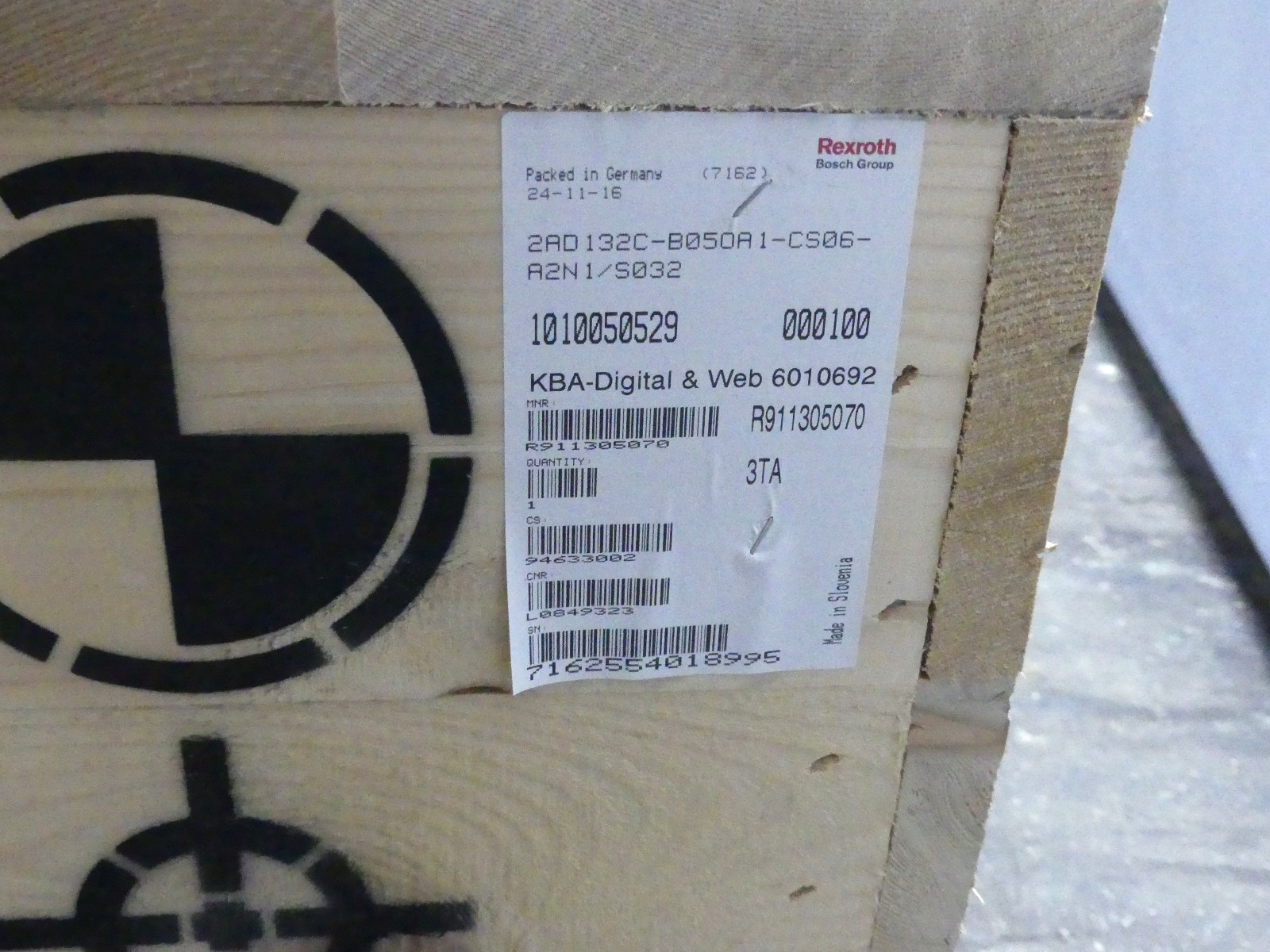 Rexroth  2AD132C-B05OA1-CS06-A2N1/S032