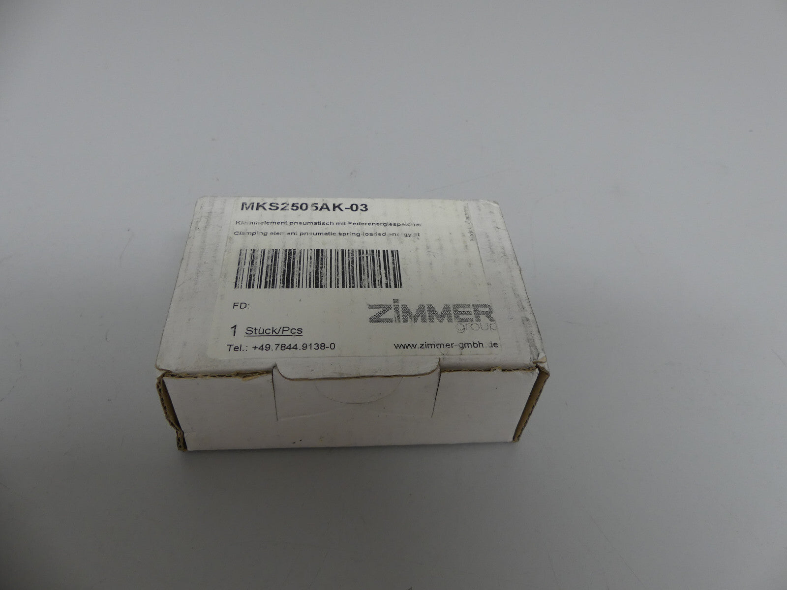 Zimmer Group MKS2505AK-03 Klemmelement pneumatisch