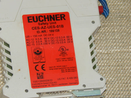  Euchner  Safety Unit CES-AZ-UES-01B