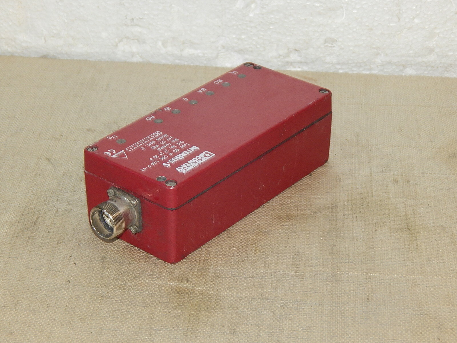  Phönix contact Interbus-S IBS IP CBK 1/24-F-V3, No.: 2721808 used