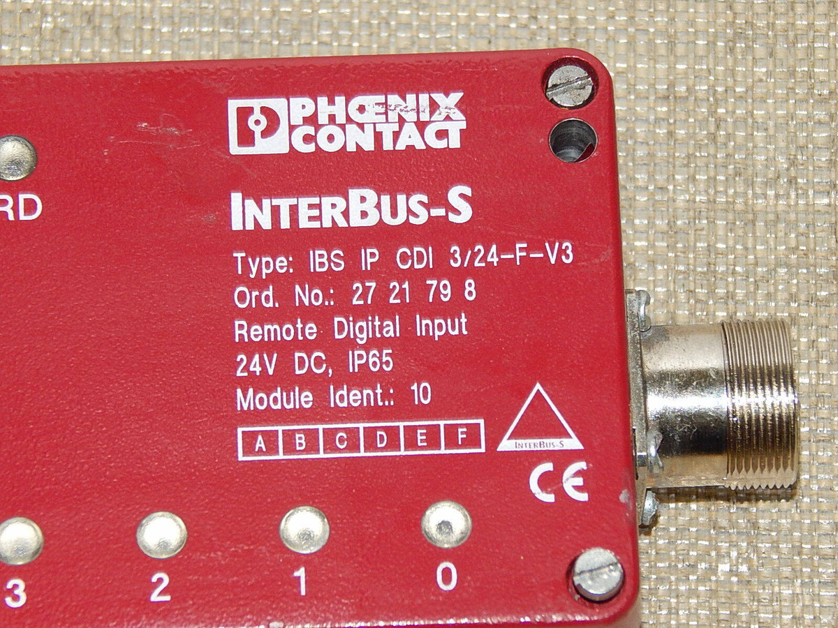 Phoenix Contact IBS IP CDI 3/24-F-V3  Nr.2721798 used s.Bilder