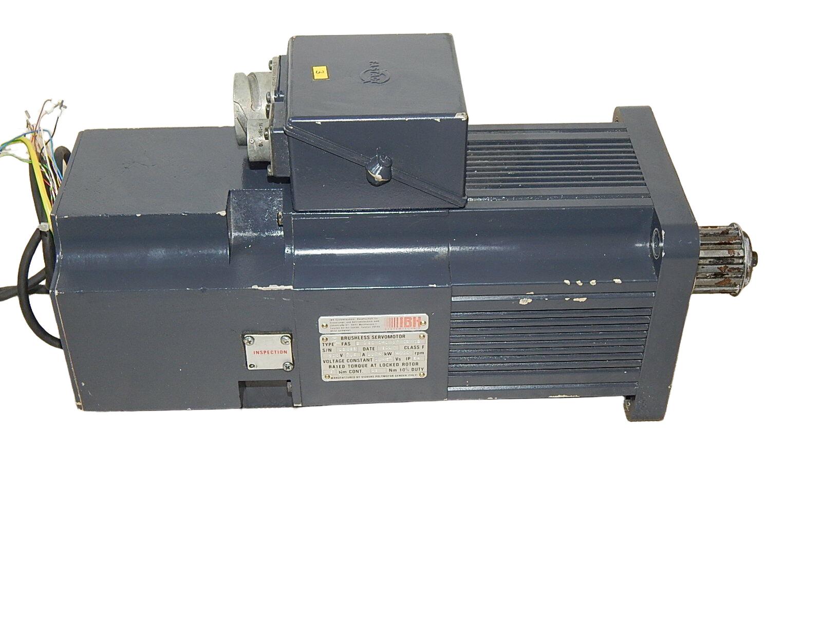 SERVOMOTOR FAS 2 060 040 17 02 02 // FAS2060040170202TACT VICKERS Used