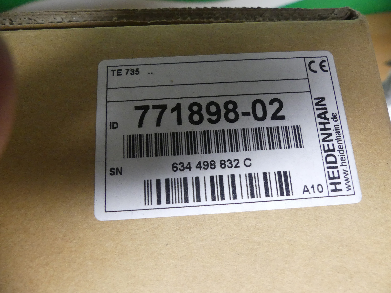 Heidenhain TE 735  Bedienfeld  IdNr. 771898-02  Heidenhain Steuerung