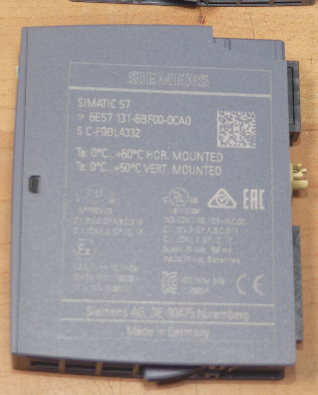 Siemens 4x 6ES7 131-6bf00-0ca0  6ES7131-6bf00-0ca0