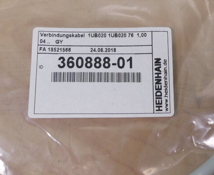 Heidenhain Verbindungskabel 1UB020  1UB020 76 1,00 PWM-Kabel