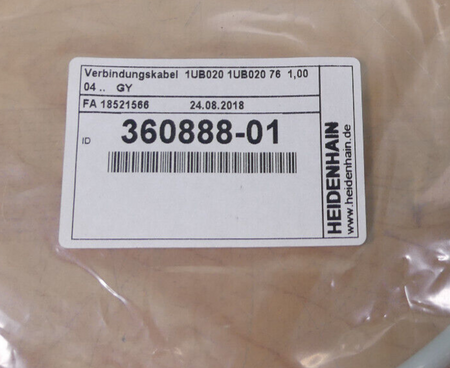 Heidenhain Verbindungskabel 1UB020  1UB020 76 1,00 PWM-Kabel