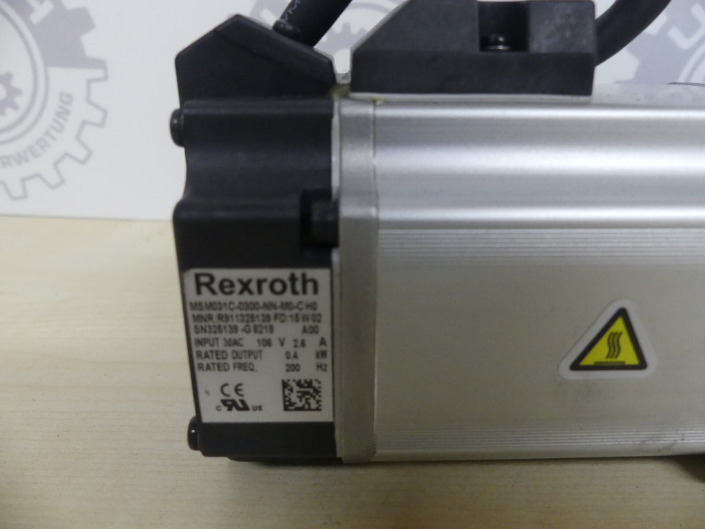 REXROTH MSM031C-0300-NN-M0-CH0 + NEUGART PLE 60/70 i=10