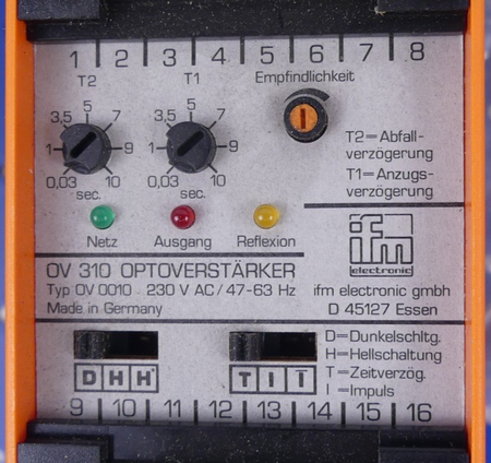 IFM OV310 Optoverstärker OV0010