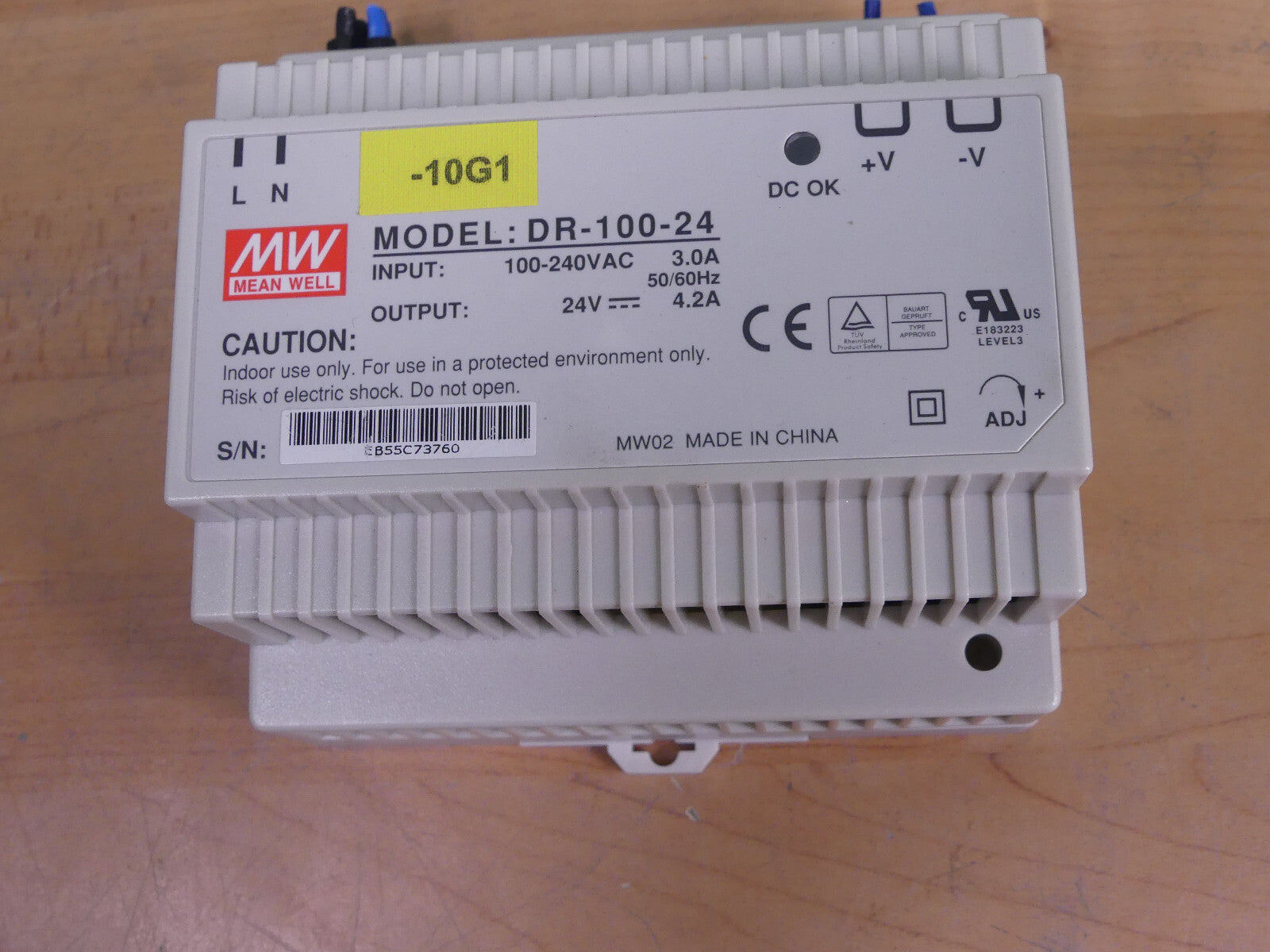 MW Schaltnetzteil DR-100-24