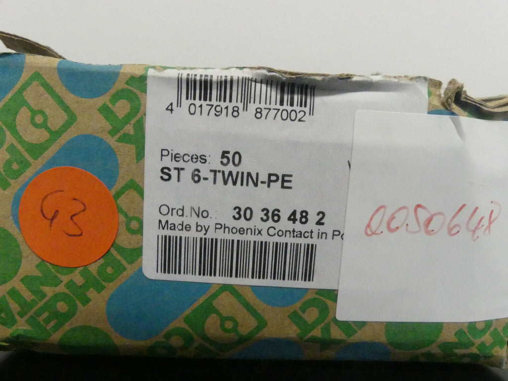 43x Phoenix Contact ST 6-TWIN-PE