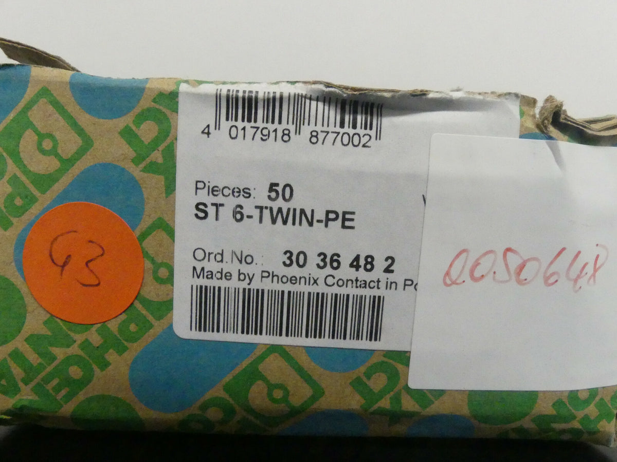 43x Phoenix Contact ST 6-TWIN-PE