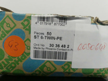 43x Phoenix Contact ST 6-TWIN-PE