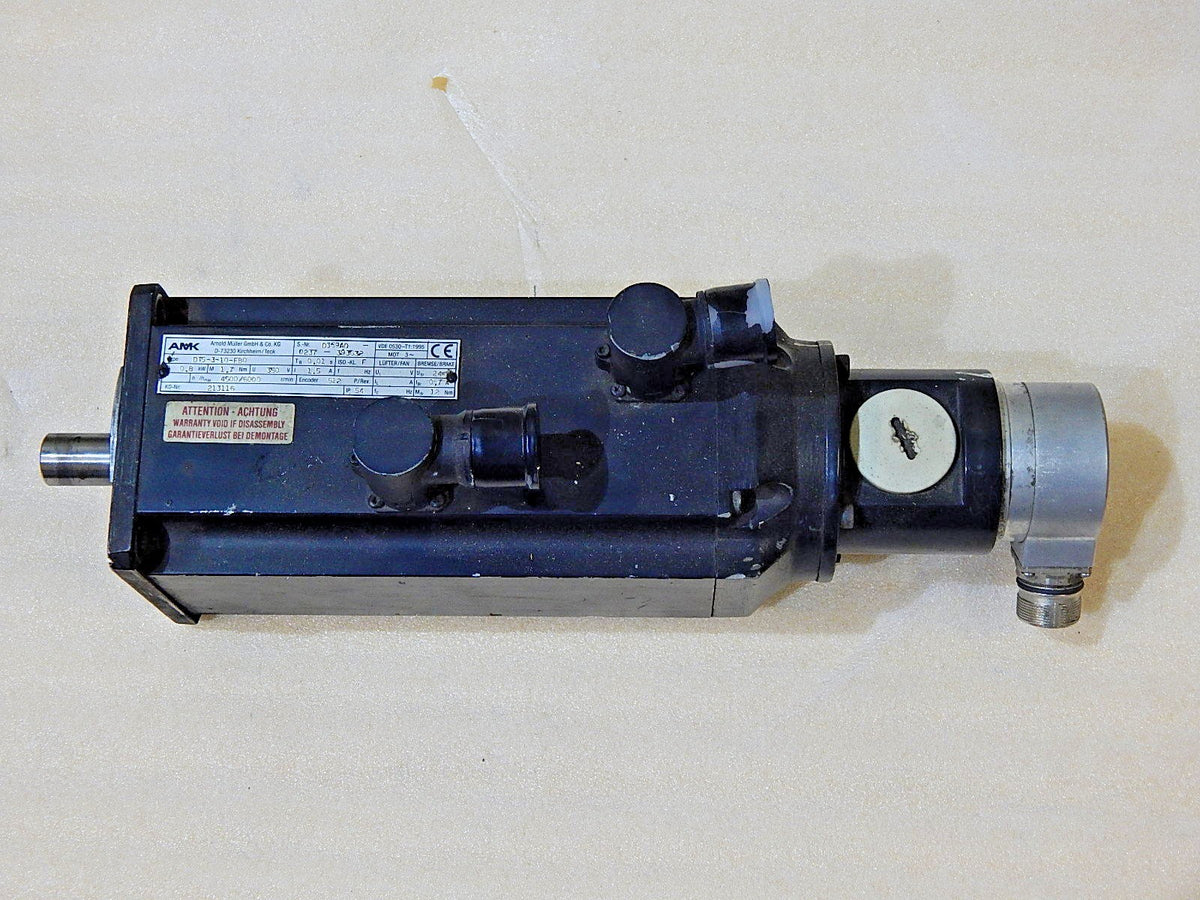 AMK DT5-3-10-FB0  Arnold Müller Servomotor mit Heidenhain Drehgeber ROQ 424 512