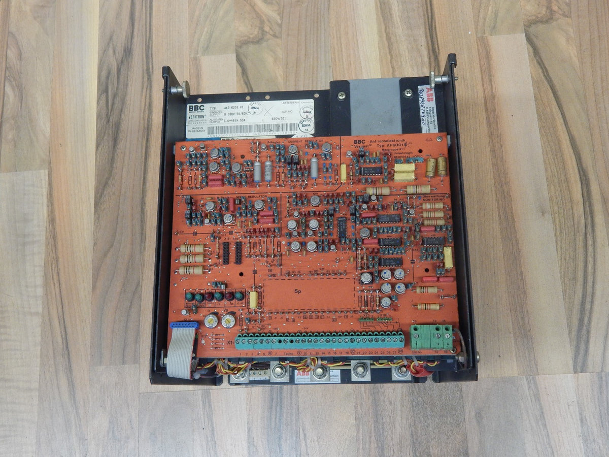 BBC AAD 6201 V1, BBC  Veritron Stromrichter  In: 380V Out G0...485V 50A