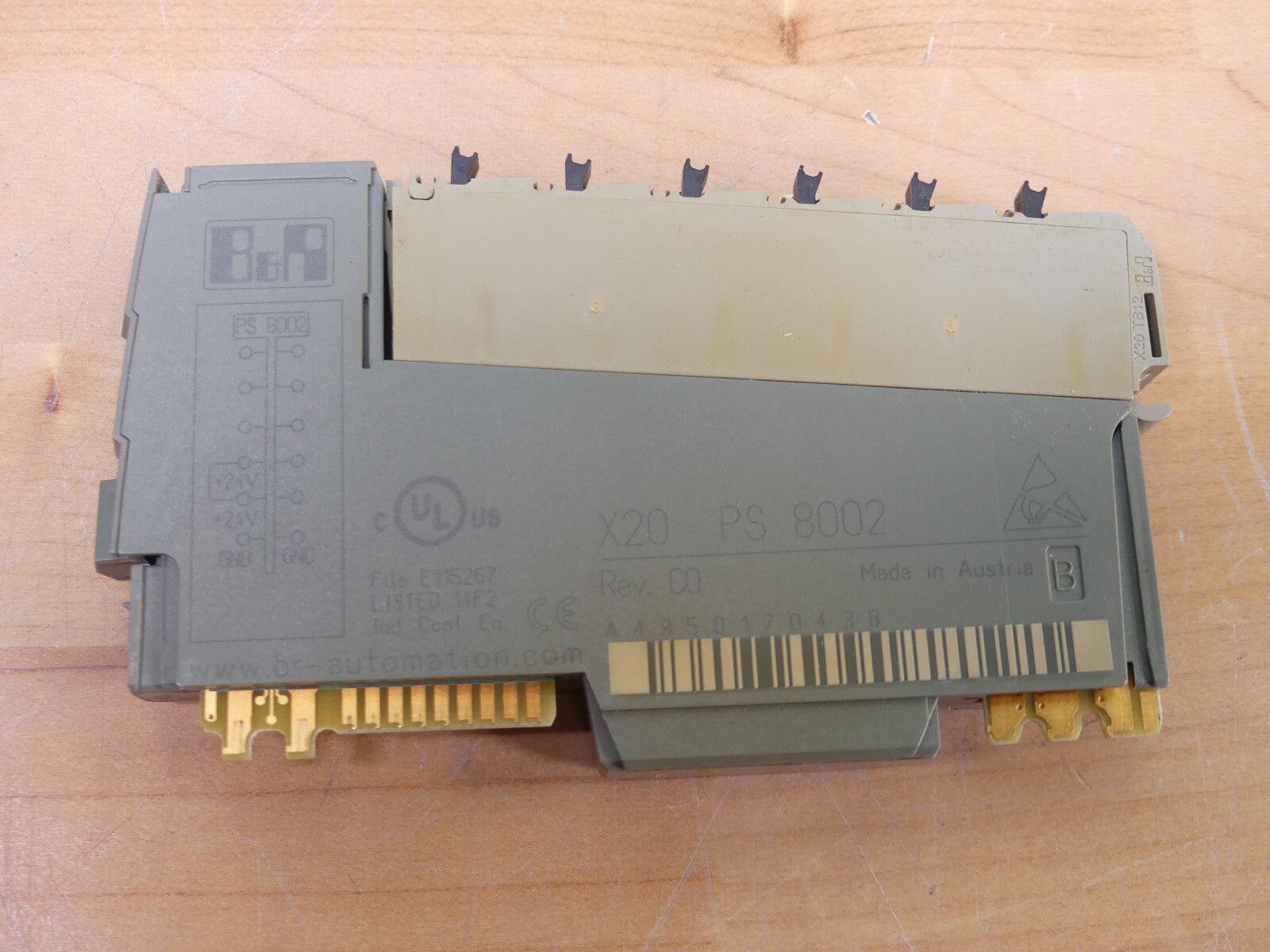 B&R  Power Supply Module  X20PS8002