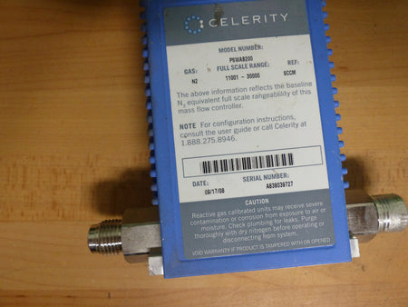 Celerity IN2  PSWAB20010013030000  30000 Sccm Masse Durchfluss Kontrolle