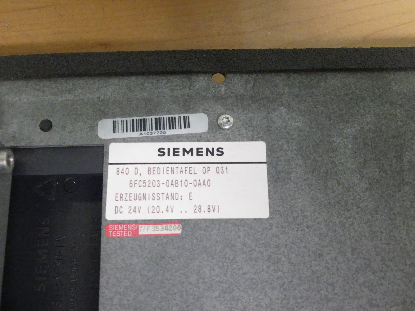 Siemens  6FC5203-0AB10-0AA0