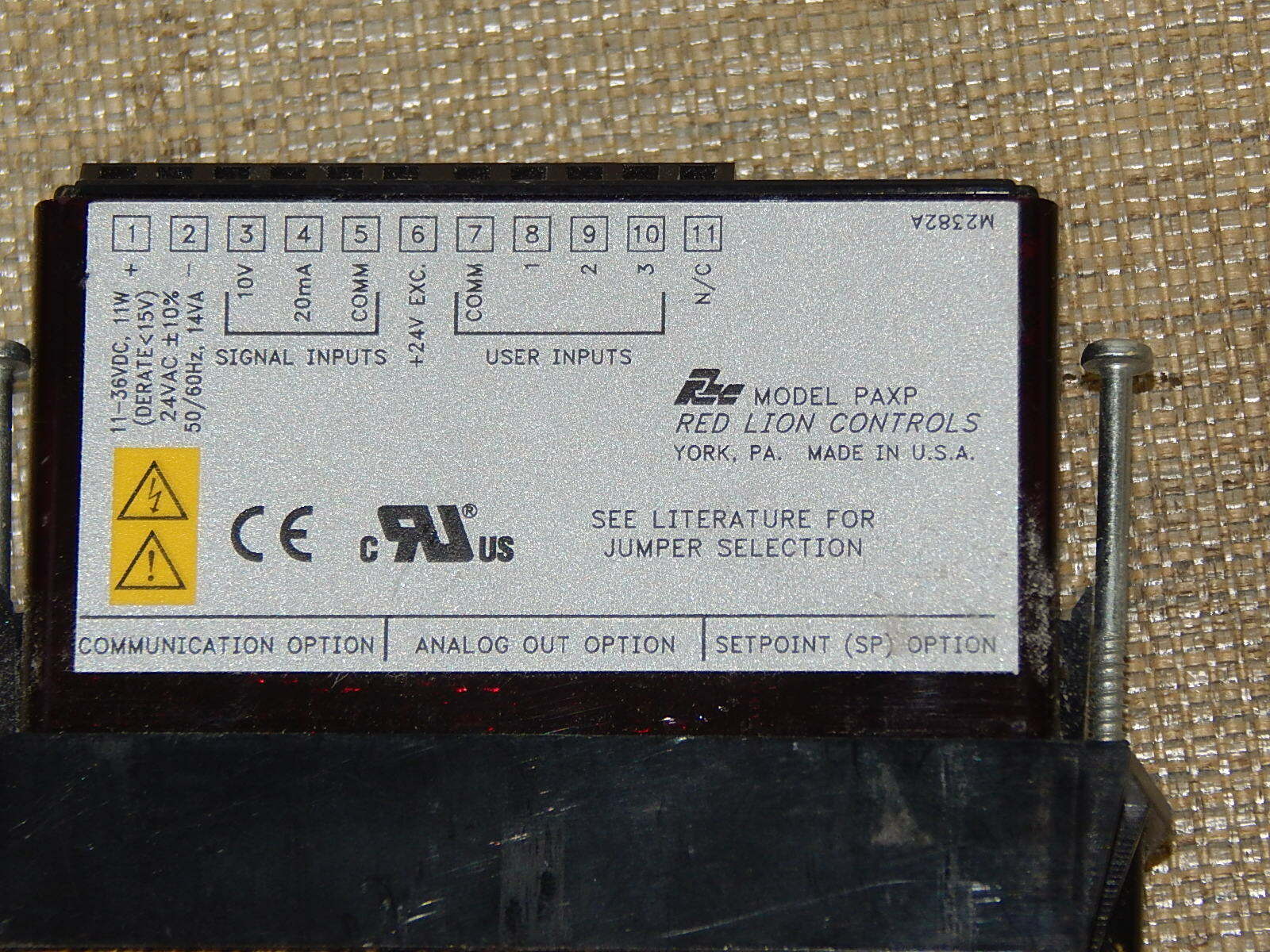 Red Lion Controls Digitalanzeige Model  PAXP used