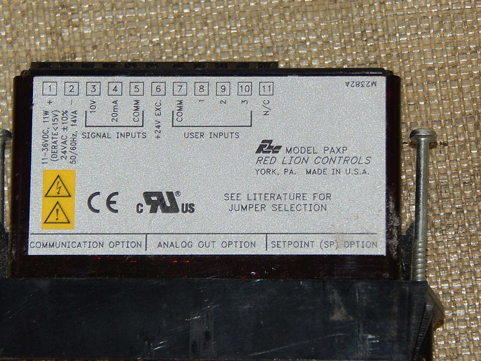 Red Lion Controls Digitalanzeige Model  PAXP used