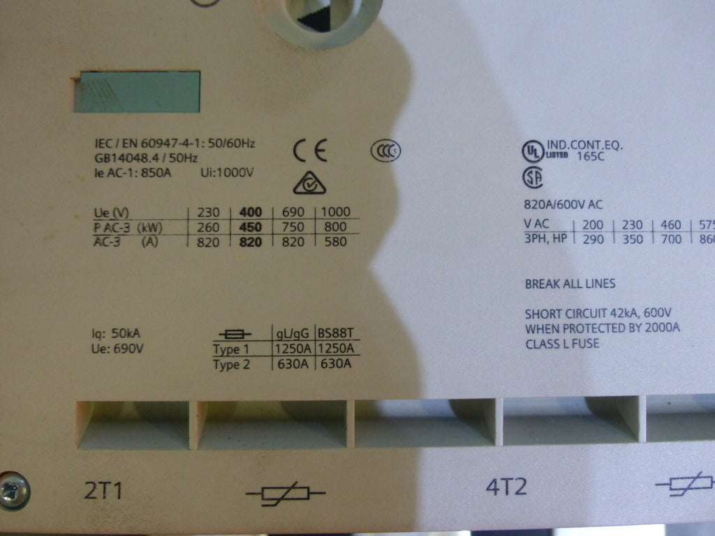 Siemens 3FT6933-8QL7 // 3FT6933-8Q